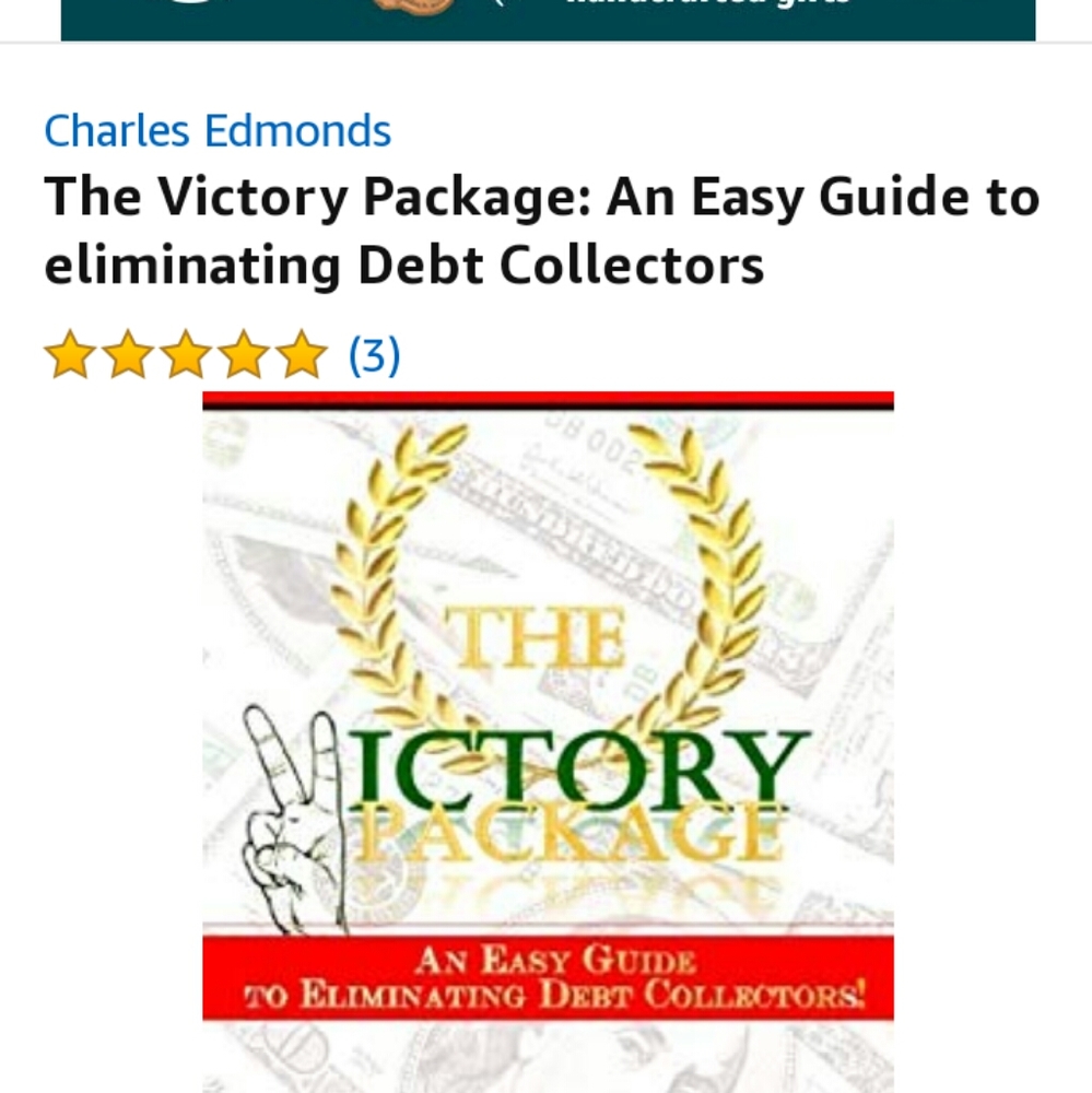 My first book "The Victory Package"